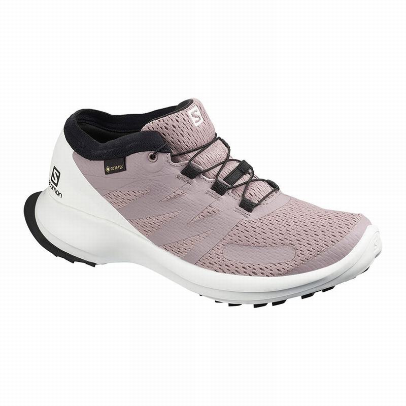 Salomon SENSE FLOW GTX W Zapatillas Trail Running Mujer - Rosas - Colombia (19630-MCVT)